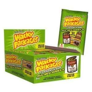  2006 Topps Wacky Packages Series 4 Unopened Hobby Pack (5 