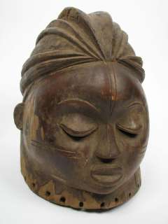 GGoAA Fine African Art   Nigeria Igala Helmet Mask  