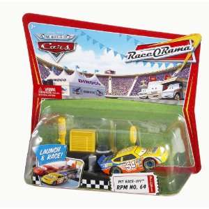  Cars Pit Race Off RPM Launcher Toys & Games