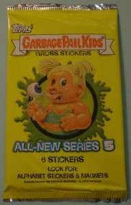 Garbage Pail Kids All New Series 5 ANS5 Sticker Pack  