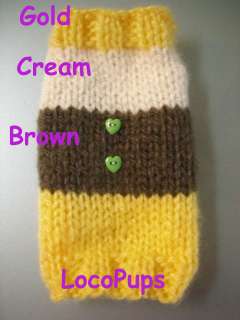 XS 4 5 LBS DOG CLOTHES SWEATER CHIHUAHUA YORKIE MATLESE  