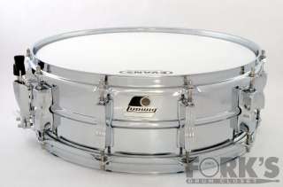 Ludwig Steel 5.5x14 Snare Drum/ LM300  