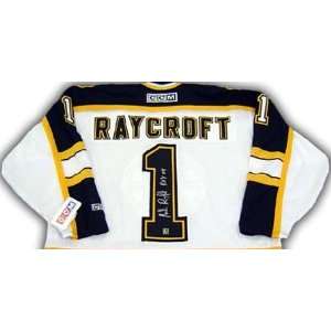   Andrew Raycroft autographed Hockey Jersey (Boston Bruins) Sports