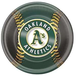    Oakland Athletics Baseball Paper Party Plates