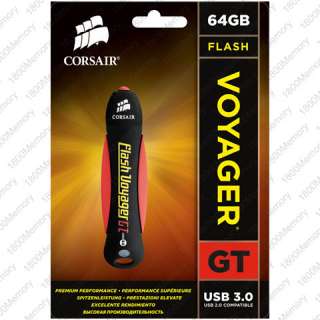 GENUINE CORSAIR 64GB Flash Voyager GT USB 3.0 Thumb Drive 64G 5 Year 