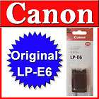 Original Canon LP E6 Battery Pack 1800mAH For EOS 7D 60D 5D Mark II