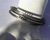   Modernist Sterling Silver Signed Cuff Bracelet ED. WIENER  