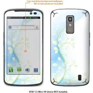  Protective Decal Skin Sticker for AT&T LG Nitro HD case 