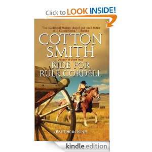 Ride for Rule Cordell Cotton Smith  Kindle Store