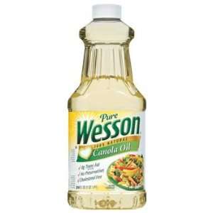 Pure Wesson 100% Natural Canola Oil 24 Grocery & Gourmet Food