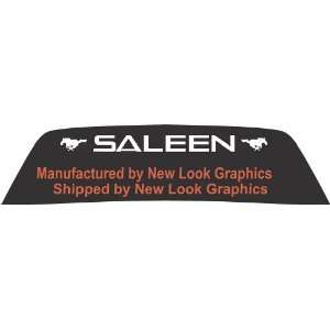 Mustang Saleen Decal with ponies