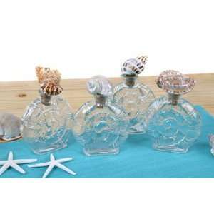   Decorative SEA Shell Cork Glass Bottles Beach Ocean