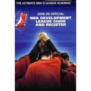   NBA 2008 09 Development League Guide and Register D League NBA Books