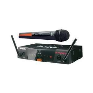  AKG Frequency Selectable UHF Wireless System With Hand 
