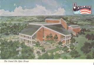 Grand Ole Opry House Nashville Tennessee Postcard  