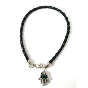  kabbalah Madonna Black String Bracelet with Evil eye 