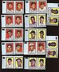 12 1962 TOPPS ASSTD CARDS  EX/NR.MT. 50 YEARS OLD THIS YEAR  