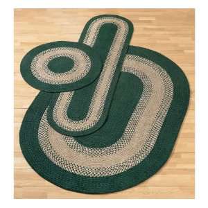  Round Cozy Cove Flat Braided Chenille Rug, 5 Dia.