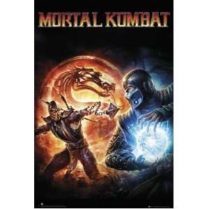  Mortal Kombat Scorpion Subzero XBOX 360 PS3 Video Game 