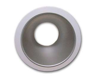 overview halo 400 recessed downlight trim 6 white ring with matte 