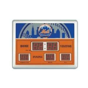 New York Mets Scoreboard Clock 