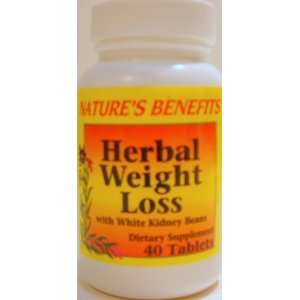  Natures Benefit Herbal Weight Loss 40 ct Bottle (Case of 