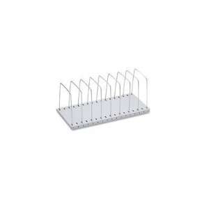   recycled steel book rack with dividers BDY71032