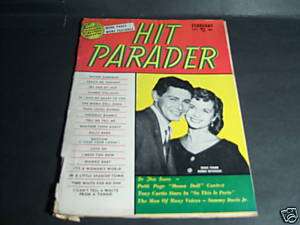 HIT PARADER Magazine February 1955 debbie Reynolds J424  
