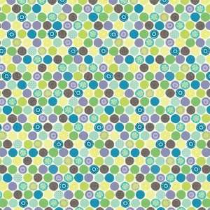  K&Company Paper 12x12 Poppyseed Thermography Glitter Dot 