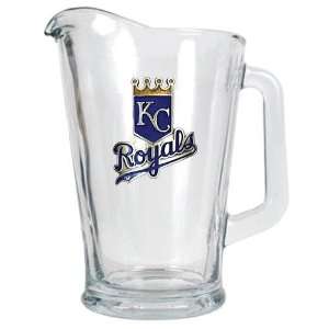  Kansas City Royals MLB 60oz Glass Pitcher   Primary Logo 