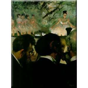  Orchestra Musicians 12x16 Streched Canvas Art by Degas 