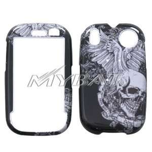  Snap On Hard Phone Cover Palm Pre Sprint Skull Wings 