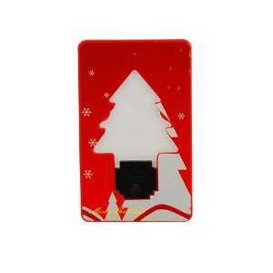    Christmas Tree LED Credit Card Pocket Light