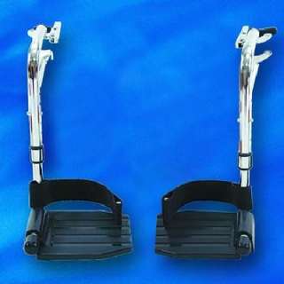   corporation foot rests for tracer and 9000 wheelchairs aluminum swing