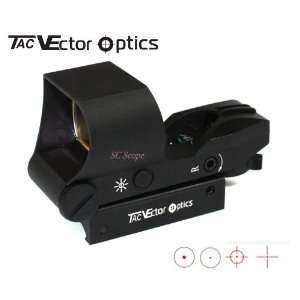  1x28x40 Tactical Multi Reticle Red Dot Scope Sight W/weaver 