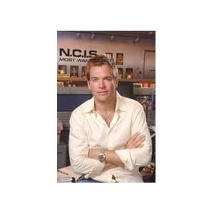 Michael Weatherly 11x17 Litho NCIS Dark Angel   at his desk at the 