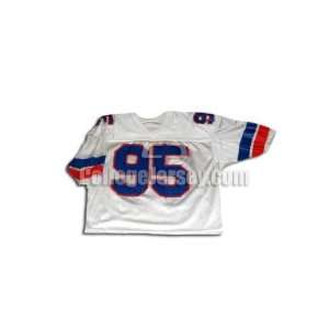  White No. 95 Game Used Boise State Football Jersey (SIZE 
