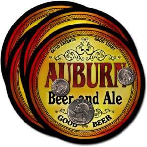  Auburn, IA Beer & Ale Coasters   4pk 