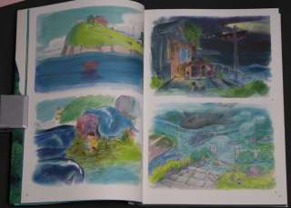 THE ART OF PONYO ON THE CLIFF Ghibli Book/Artbook MINT  