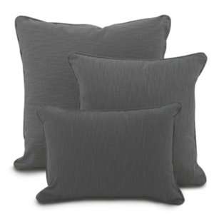 Oilo Pillow   Solid in Pewter