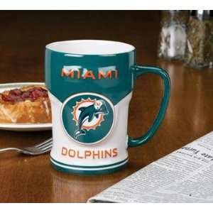  Miami Dolphins 12oz Ceramic Coffee Mug/Cup/Glass Sports 