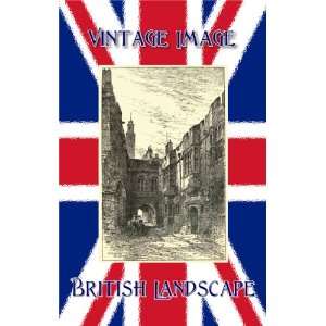  Pack of 12, 7cm x 4.5cm Gift Tags British Landscape The 