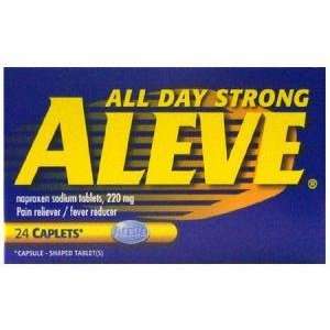  Aleve Caplets (Pack of 24) (3 Pack) Health & Personal 