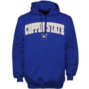  Coppin State Eagles Royal Blue Player Pro Arch Hoody 