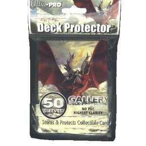   50 Count Deck Protector Standard Card Sleeves Elmore Art Dragon Rider