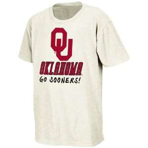   Oklahoma Sooners Youth Cut Back T Shirt   Crimson