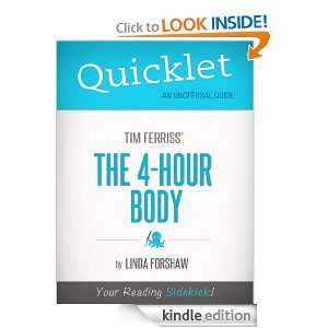 Quicklet on Tim Ferrisss The 4 Hour Body (CliffNotes like Summary 
