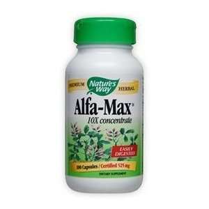  Natures Way Alfa Max 525 mg 100 caps Health & Personal 