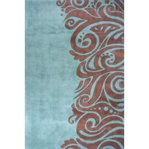   Momeni NW88TQS2.6X14 New Wave Runner Rug   Turquoise
