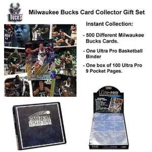  Miwaukee Bucks 500 Card Collector Gift Set Sports 